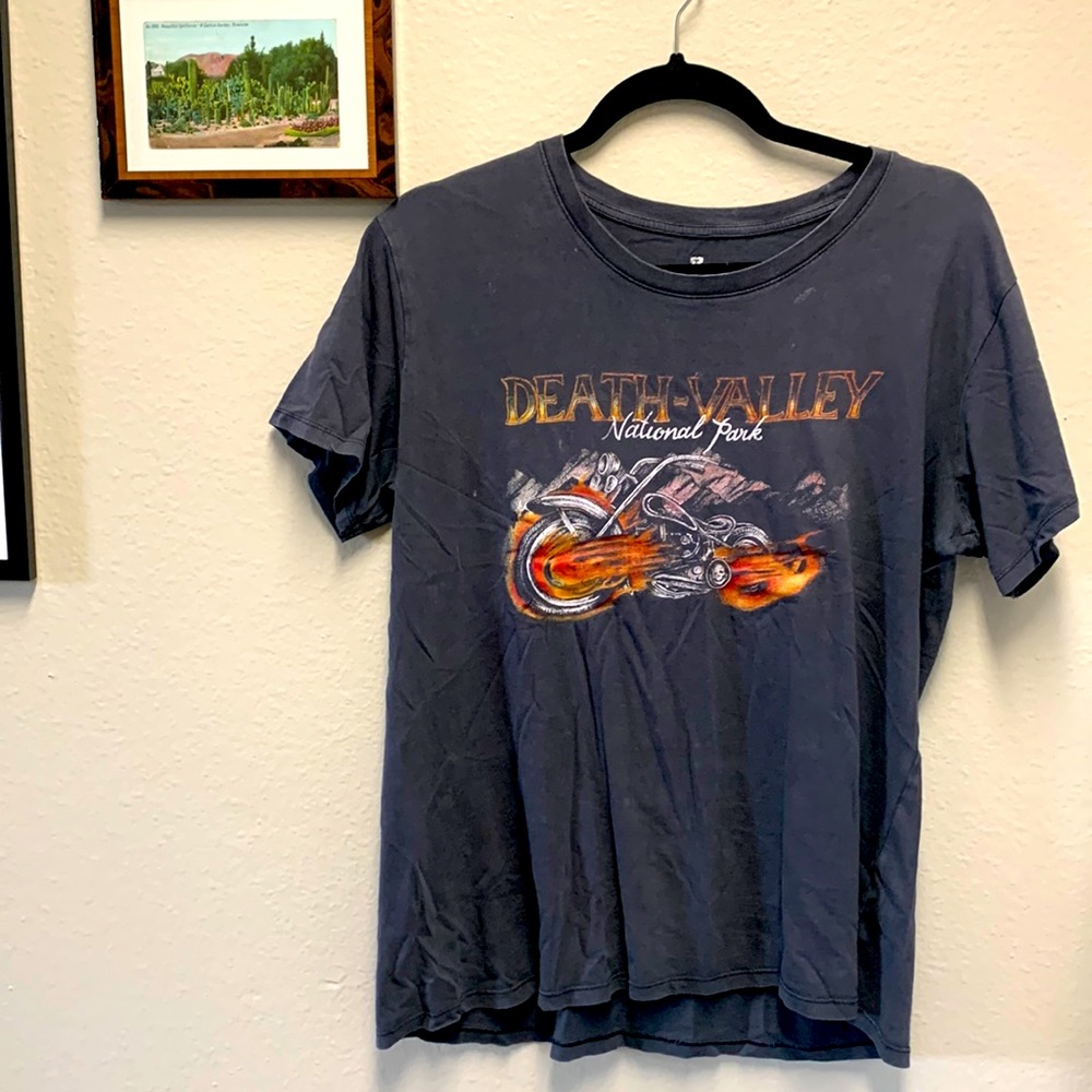 Distressed Motorcycle Tee